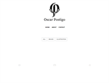 Tablet Screenshot of oscarpostigo.com
